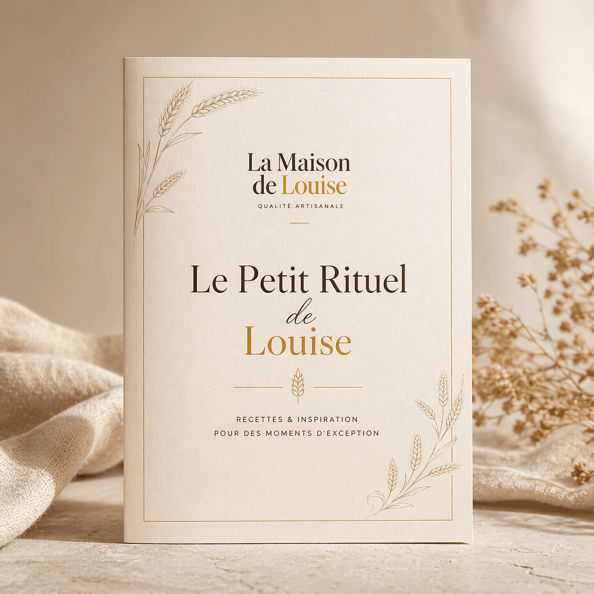 Louise's Little Ritual PDF booklet with bread recipes and storage tips