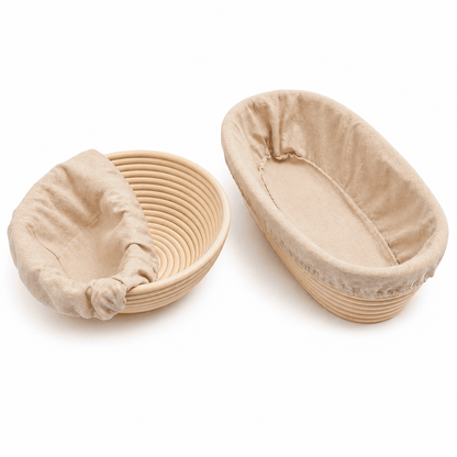 Oval banneton for long country loaves