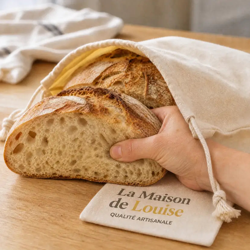 A thumb presses the crumb, it springs back